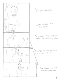 Tomb Raider Legend Storyboard Sketches