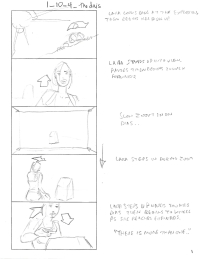 Tomb Raider Legend Storyboard Sketches