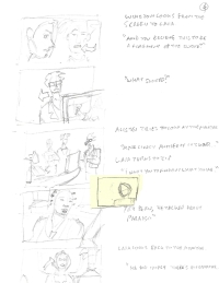 Tomb Raider Legend Storyboard Sketches