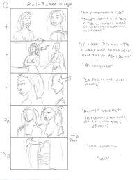Tomb Raider Legend Storyboard Sketches
