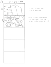 Tomb Raider Legend Storyboard Sketches