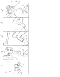 Tomb Raider Legend Storyboard Sketches