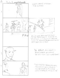 Tomb Raider Legend Storyboard Sketches