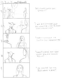 Tomb Raider Legend Storyboard Sketches