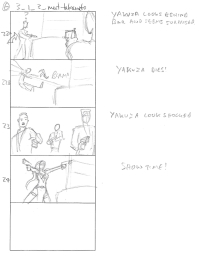 Tomb Raider Legend Storyboard Sketches