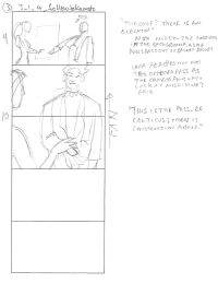 Tomb Raider Legend Storyboard Sketches