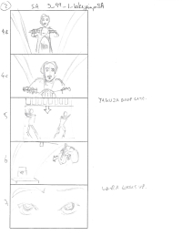 Tomb Raider Legend Storyboard Sketches
