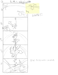 Tomb Raider Legend Storyboard Sketches
