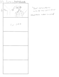 Tomb Raider Legend Storyboard Sketches
