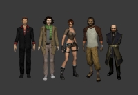 Tomb Raider Legend Unused Characters