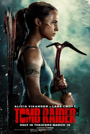 Tomb Raider Motion Picture starring Alicia Vikander Promotional Artwork