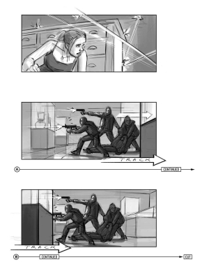 Cancelled Tomb Raider Motion Picture Reboot Storyboards by Jake Lunt Davies