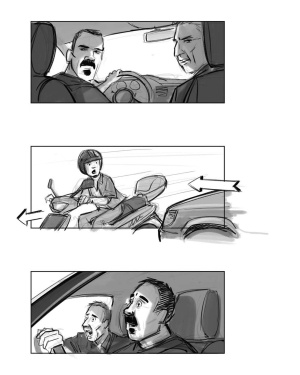 Cancelled Tomb Raider Motion Picture Reboot Storyboards by Jake Lunt Davies