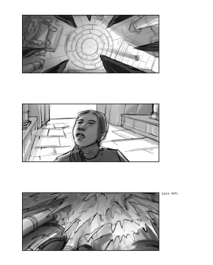 Cancelled Tomb Raider Motion Picture Reboot Storyboards by Jake Lunt Davies