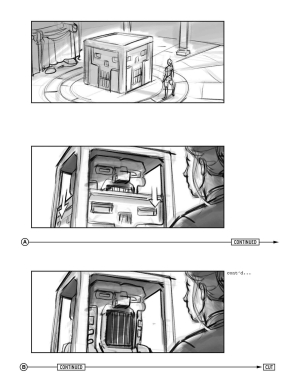 Cancelled Tomb Raider Motion Picture Reboot Storyboards by Jake Lunt Davies