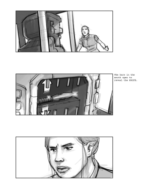 Cancelled Tomb Raider Motion Picture Reboot Storyboards by Jake Lunt Davies