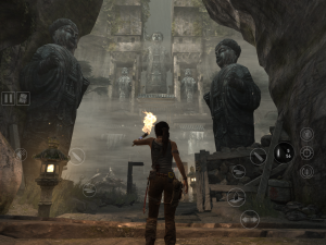Tomb Raider Screenshots on iPad