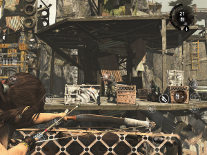 Tomb Raider Screenshots on iPad