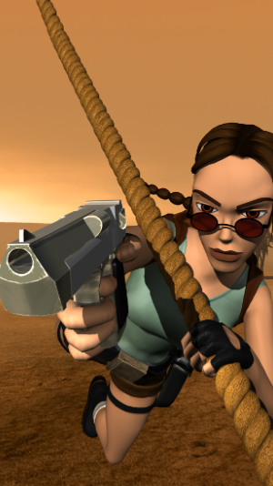 Tomb Raider The Last Revelation Mobile Wallpaper