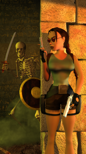 Tomb Raider The Last Revelation Mobile Wallpaper