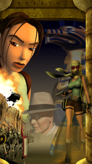 Tomb Raider The Last Revelation Mobile Wallpaper