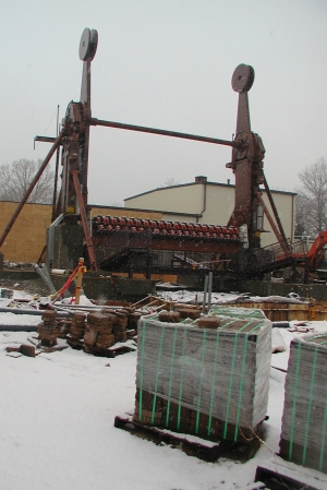 Tomb Raider The Ride (Firefall) at Paramount Kings Dominion Construction Photographs
