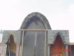 Tomb Raider The Ride (Firefall) at Paramount Kings Dominion Construction Photographs