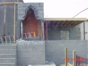 Tomb Raider The Ride (Firefall) at Paramount Kings Dominion Construction Photographs