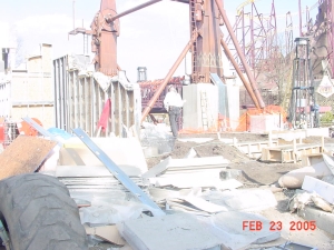 Tomb Raider The Ride (Firefall) at Paramount Kings Dominion Construction Photographs