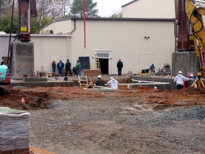Tomb Raider The Ride (Firefall) at Paramount Kings Dominion Construction Photographs