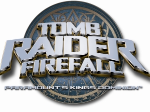Tomb Raider The Ride (Firefall) at Paramount Kings Dominion Logo