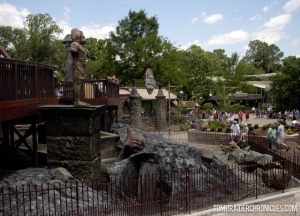 Tomb Raider The Ride (Firefall) at Paramount Kings Dominion Opening Day Photographs
