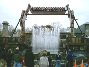 Tomb Raider The Ride (Firefall) at Paramount Kings Dominion Premiere Day Photographs