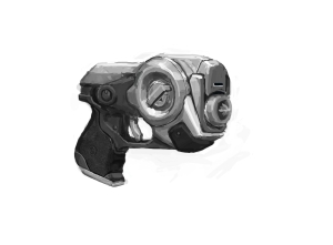Tomb Raider Underworld Grapple Gun Illustrations and Artwork