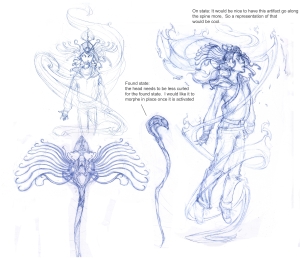 Tomb Raider Underworld Artifact Concepts