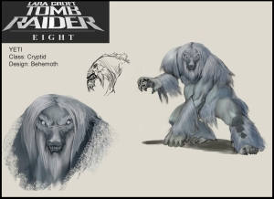 Tomb Raider Underworld Creature Concepts Reference Artwork