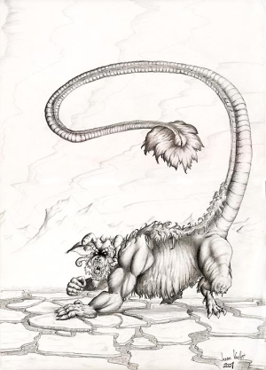 Tomb Raider Underworld Creature Concepts Reference Artwork