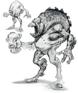 Tomb Raider Underworld Creature Concepts Reference Artwork
