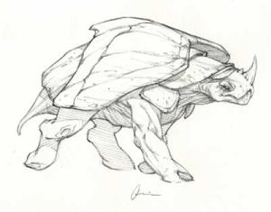 Tomb Raider Underworld Creature Concepts Reference Artwork