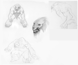Tomb Raider Underworld Creature Concepts Reference Artwork