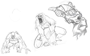 Tomb Raider Underworld Creature Concepts Reference Artwork