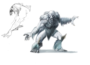 Tomb Raider Underworld Creature Concepts Reference Artwork