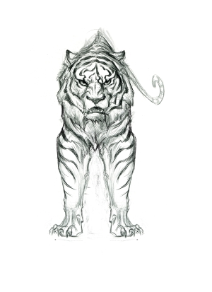 Tomb Raider Underworld Creature Concepts Tiger