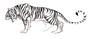 Tomb Raider Underworld Creature Concepts Tiger