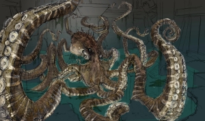 Tomb Raider Underworld Environment Concepts Kraken Room