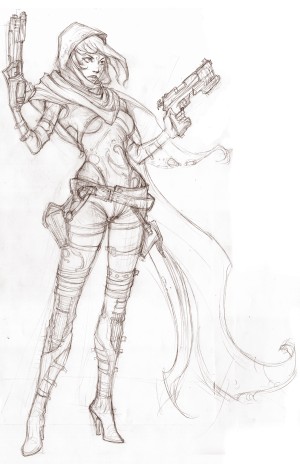 Tomb Raider Underworld Friends and Foes Doppelganger Artwork