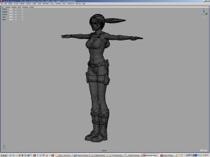 Tomb Raider Underworld Lara Model Design