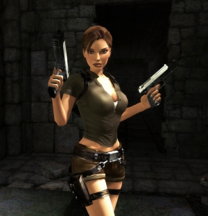 Tomb Raider Underworld Lara Model Design