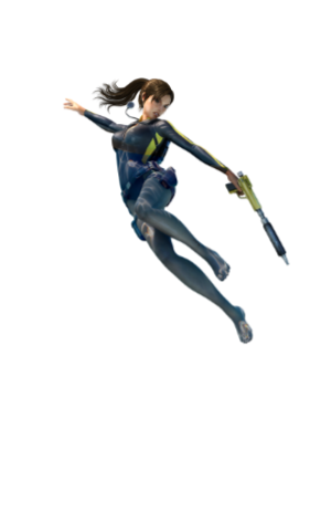 Tomb Raider Underworld Render Process Ocean Pose