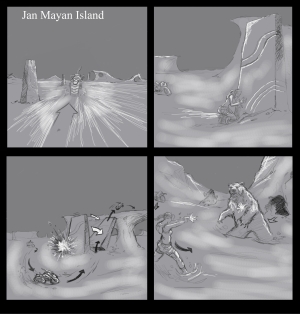 Tomb Raider Underworld Storyboards Jan Mayen